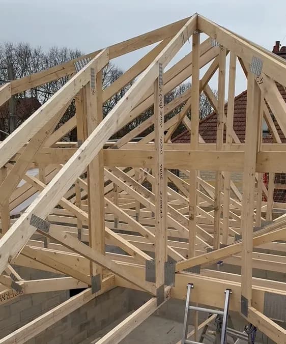 Chantier de toiture réalisé par Evolu'Toit à Troyes dans l'Aube